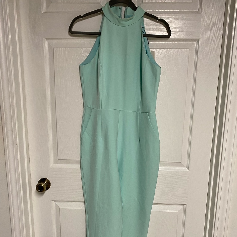 Lavish Alice Mint Jumpsuit